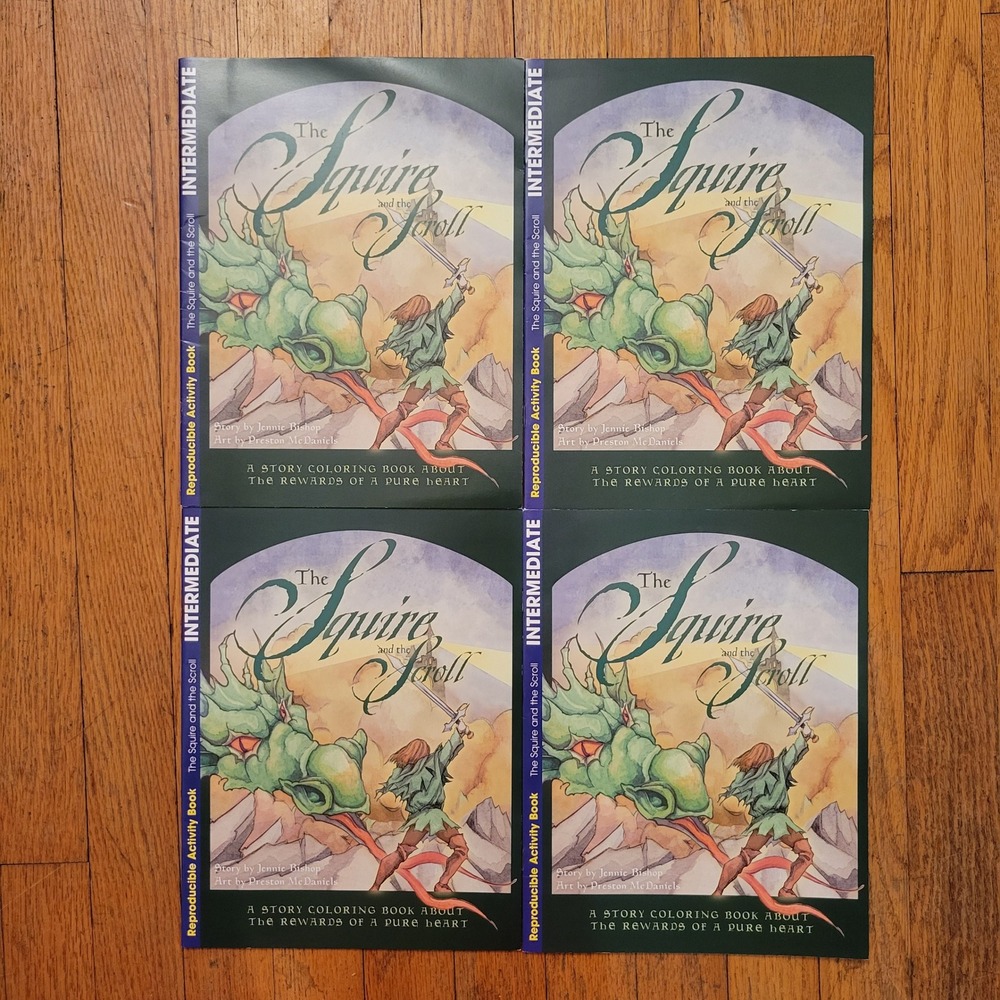 4 The Squire and the Scroll Activity Books Intermediate New Church Classroom